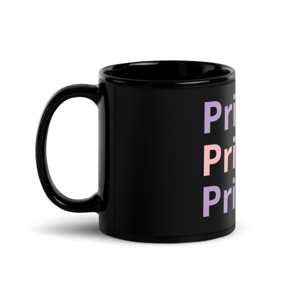 Taza Print Black - Imagen 2