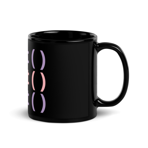 Taza Print Black - Imagen 3
